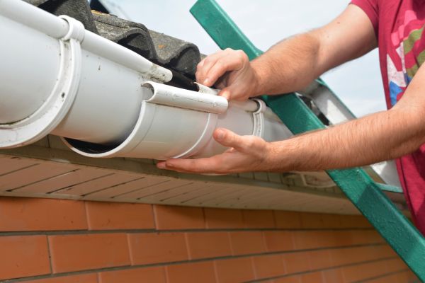 Large Gutter Repair in Bay City