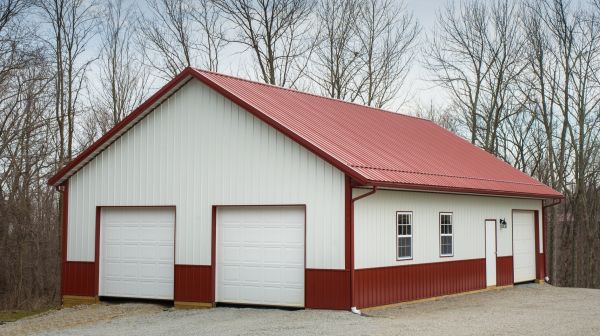 Barn Downspout Repair in Bay City