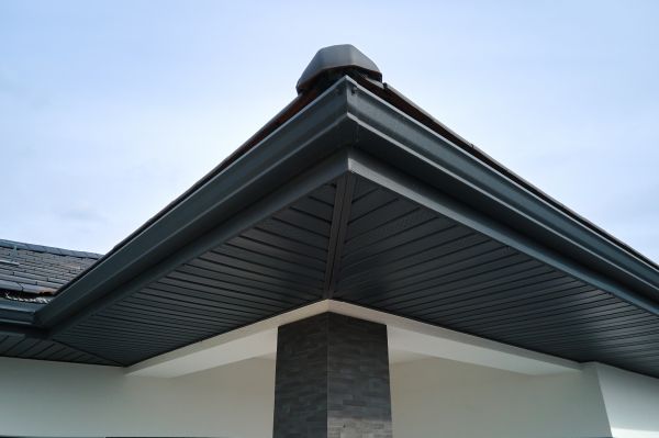 Steel Rain Gutter Installation in Bay City